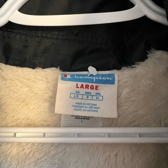 Large Champion windbreaker (coaches jacket) - Picture 3 of 3